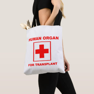 Organet för transplantation tygkasse