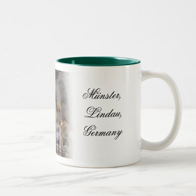 Organet i Lindau, Tysklandare Två-Tonad Mugg (Höger)