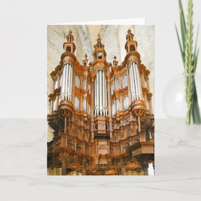 Organet i södra västern av Frankrike Kort (Framsida)