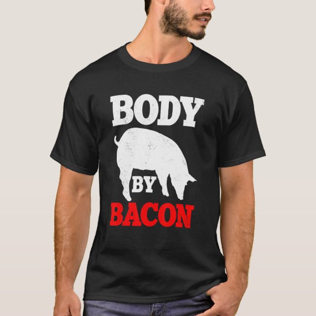 Organet med Bacon Keto Diet Ketosis Ketogen Therap T Shirt (Framsida)