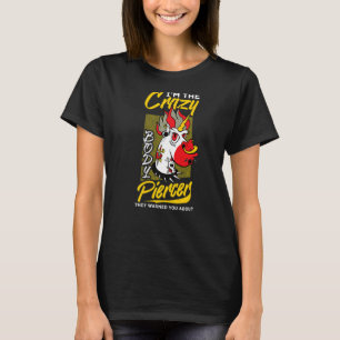 Organet Piercer Gun Dermal Piercing Implant Citat T Shirt