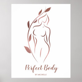 Organet Sculpting Hälsa Cosmetics Beauty Spa Busin Poster