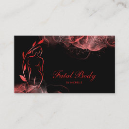 Organet Sculpting Hälsa Cosmetics Beauty Spa Busin Visitkort