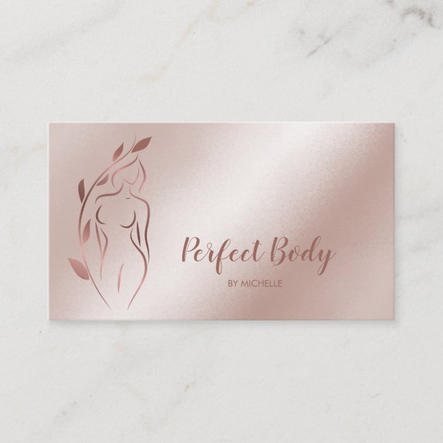 Organet Sculpting Hälsa Cosmetics Beauty Spa Busin Visitkort (Framsida)