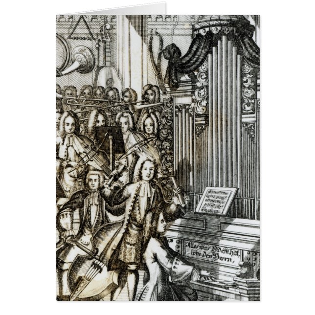 Organhögläsningen Hälsningskort (Framsidan)