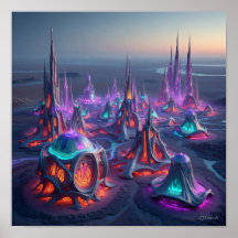 Organic Alien City Byggnad