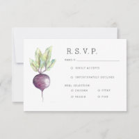 Organic Beet |Veggie Watercolor OSA