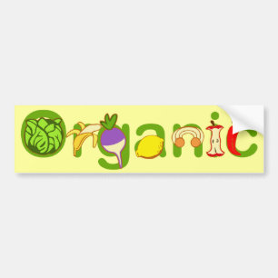 Organic Bildekal