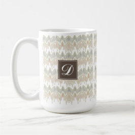 Organic Boho Abstrakt Macrame Natural Hanging Kaffemugg