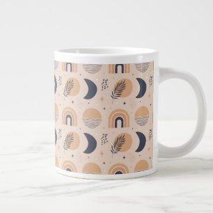 Organic Boho Mönster Jumbo Mugg