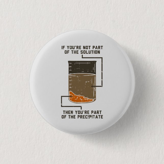 Organic Chemistry Science Teacher Funny Geek Knapp (Framsida)