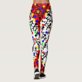 Organic Flow Art Leggings