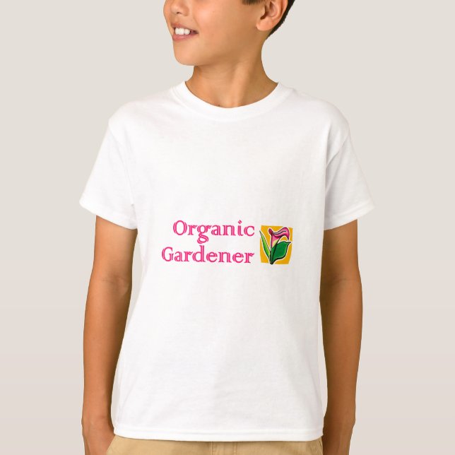 Organic Gardener - Calla Lilies T Shirt (Framsida)