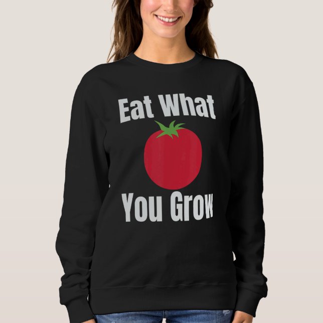 Organic Gardening Farming Homesteading Crunchy Mom T Shirt (Framsida)