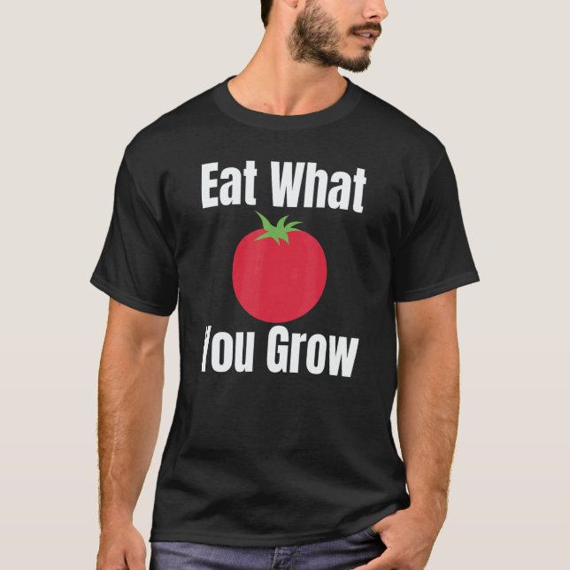 Organic Gardening Farming Homesteading Crunchy Mom T Shirt (Framsida)