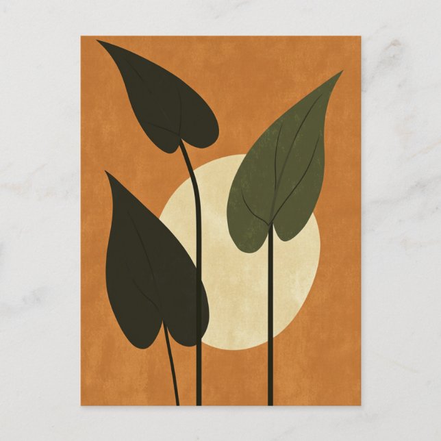 Organic Geometry #131` Vykort (Framsida)