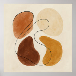 Organic Harmony Poster