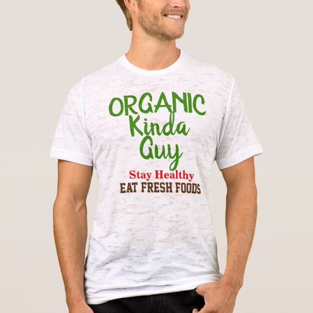 Organic Kinda Guy Roligt Shirts T Shirt (Framsida)