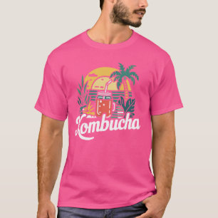 Organic Kombucha Brewing Scoby Tea Kombucha Drinke T Shirt