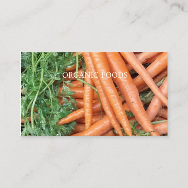 Organic Mat Visitkort (Framsida)