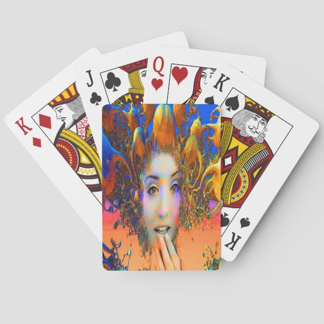 Organic Medusa Casinokort (Baksidan)