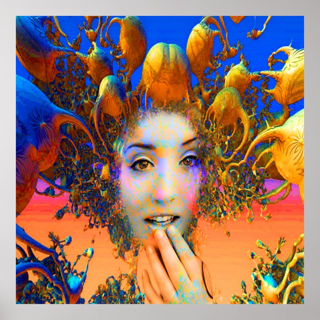 Organic Medusa Poster (Framsidan)