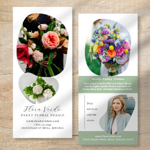 Organic Photos Kreativ Marknadsföring-rackkort Reklamkort