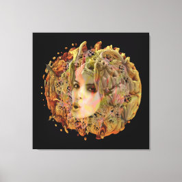 Organic Planet Canvastryck