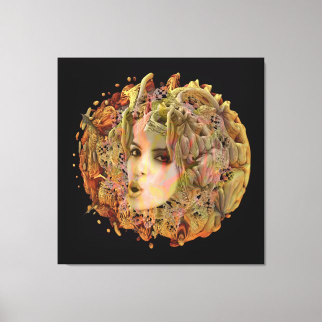 Organic Planet Canvastryck (Framsida)