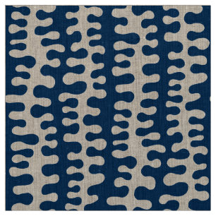 Organic Rand - Indigo Stil Tyg