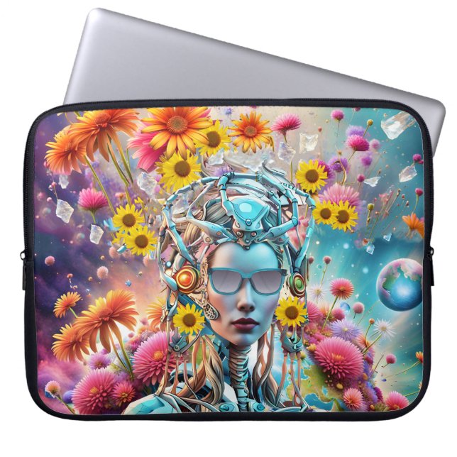 Organic Robot Laptop Fodral (Framsidan)