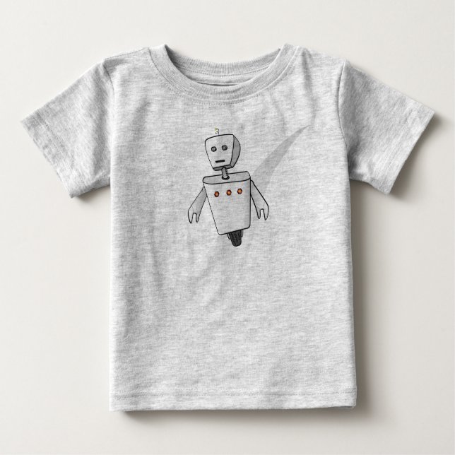 Organic Runaway Robot Bodydress (Sketch) Tee Shirt (Framsida)