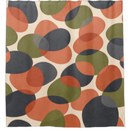 Organic Shape, Warm Minimal Abstract Pattern 