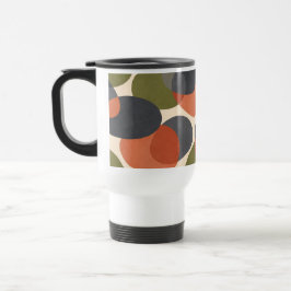 Organic Shape, Warm Minimal Abstract Pattern  Resemugg