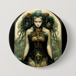 Organic Tech Woman Fantasy Sci-Fi Knapp