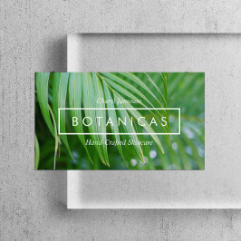 Organic Tropical Lövs Skin Care, Spa, Salon Visitkort