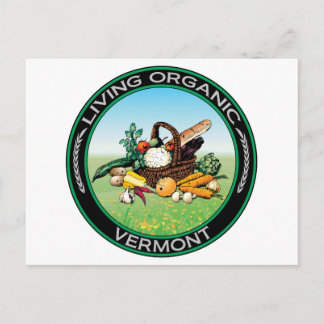 Organic Vermont Vykort