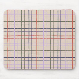Organic Wobbly Check Grid Pattern Modern Love Musmatta