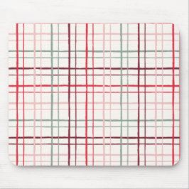 Organic Wobbly Check Grid Pattern Sweetheart Glaze Musmatta