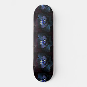 Organika Blue Flower Mini Skateboard Bräda 18,5 Cm