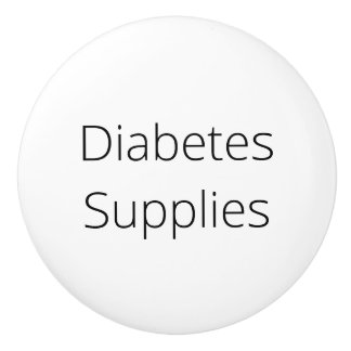 Organisationsdekan, diabetesmateriel knopp