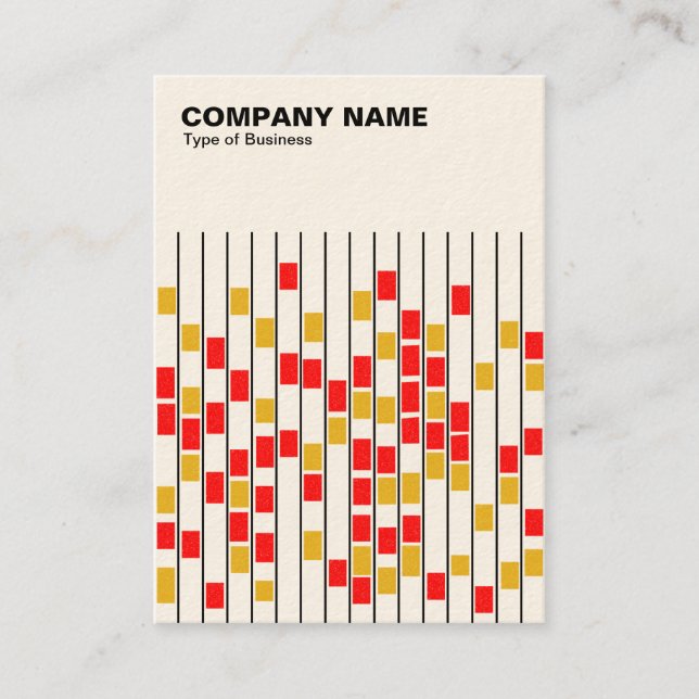 Organisationskolumner (Cream Card) Visitkort (Framsida)