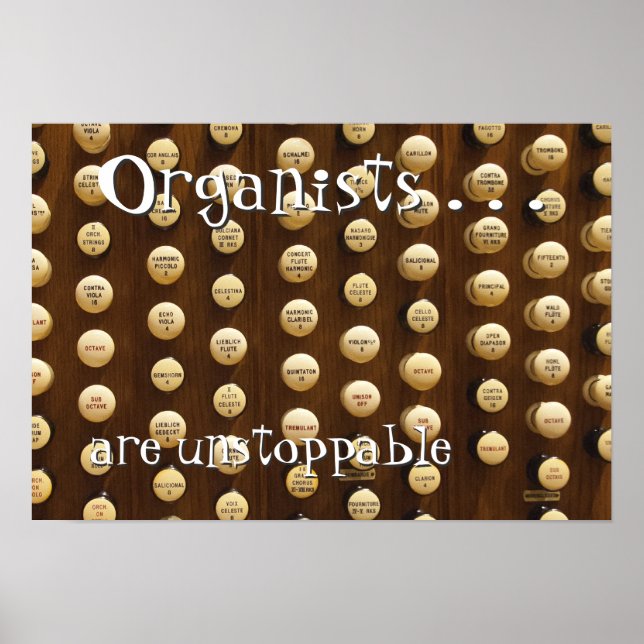 Organisatörerna är ostoppbara poster (Framsidan)