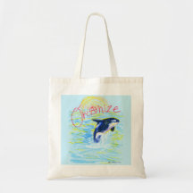 "Organisera!" Anarchist Orca Tote Bag