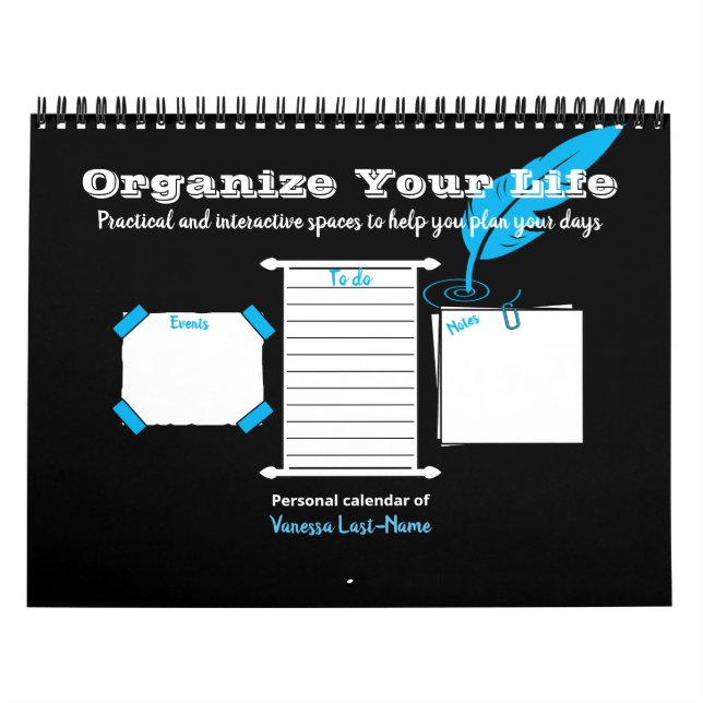 Organisera ditt liv kalender (Omslag)