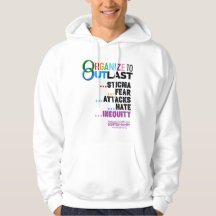 Organisera för att Överleva Hoodie