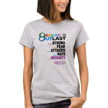 Organisera för att Överleva Kvinnors T-Shirt