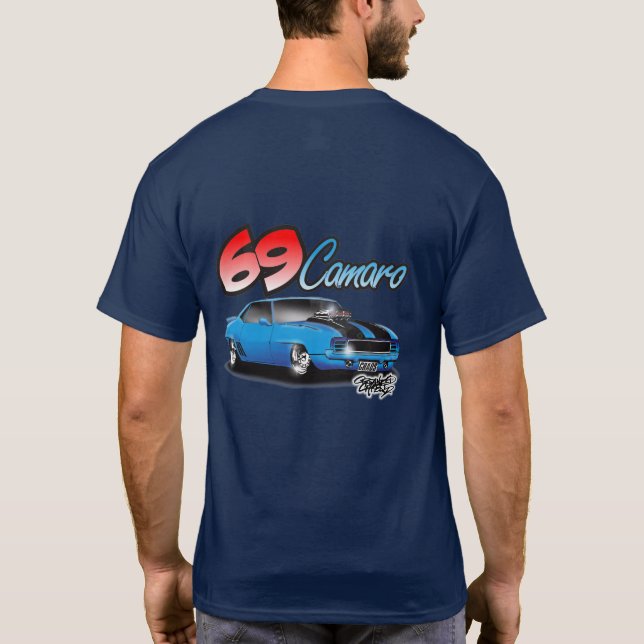 Organiserade kaos 69 Camaro Tee Shirt (Baksida)