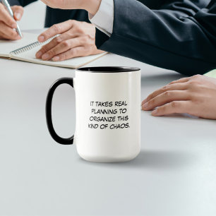 Organiserade kaos mugg