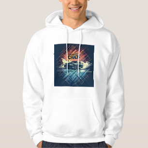 Organiserat kaos- Drivning Hoodie
